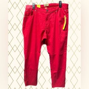 Red Plus Size Jeans